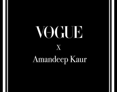 Vogue Italia x Amandeep Kaur