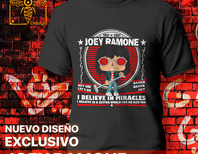 Diseño: "Funko - Greatest Rock Stars: Joey Ramone"