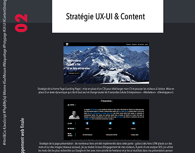 Création d'un site web sur-mesure & Stratégie UX-UI