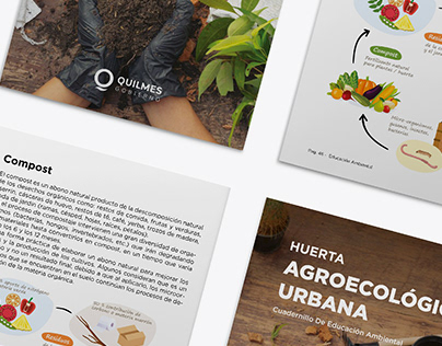 Huerta Agroecológica Urbana - Diseño Editorial