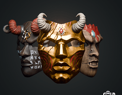 Gold Fever mask collection
