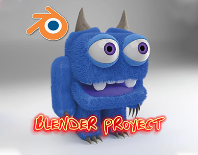 Little Monster With Blender
