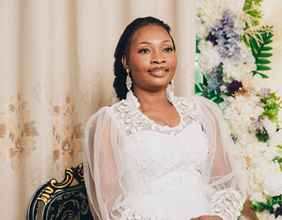 Bridal Dress up Photoshoot of Mrs Adjei-Donkor