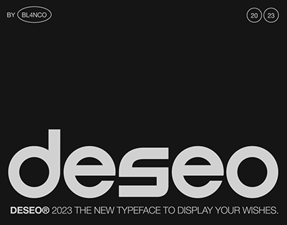 DESEO DISPLAY Typeface
