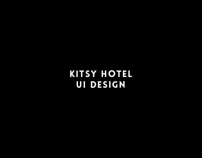 Kitsy Hotel App