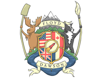 Floyd Dawson family crest