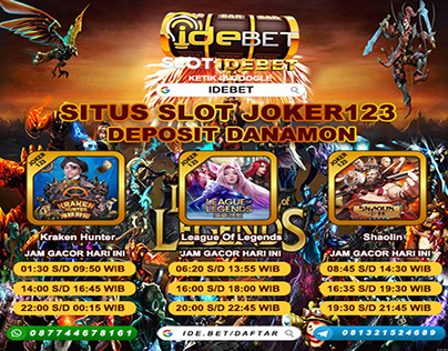IDEBET Agen Slot Joker123 Deposit Pakai Bank Danamon