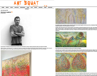 ART SQUAT Magazine May 2022 Interview