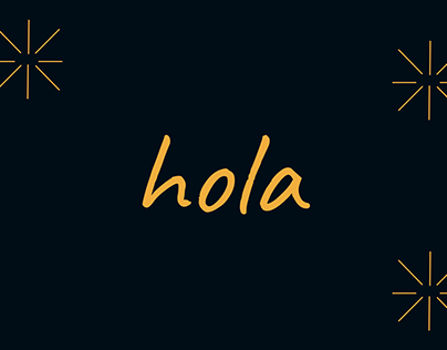 - Motion Graphic Video Animation for Hola song -