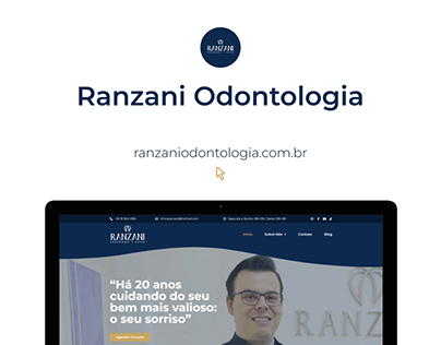 Ranzani Odontologia - Site Institucional e Blog