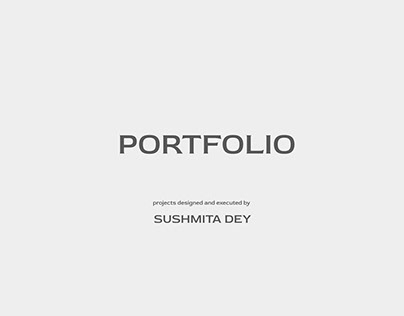 Portfolio - Sushmita Dey