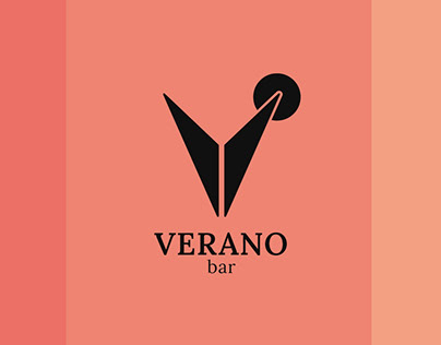 VERANO bar Logo Concept