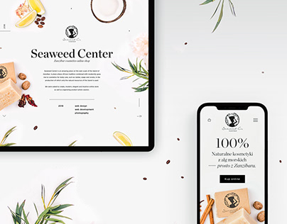 Seaweed Center — eCommerce design & development