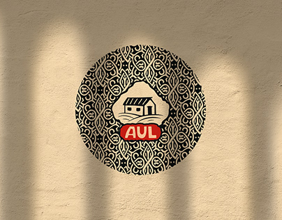 AUL - Logo design. Coffee shop, Identity.