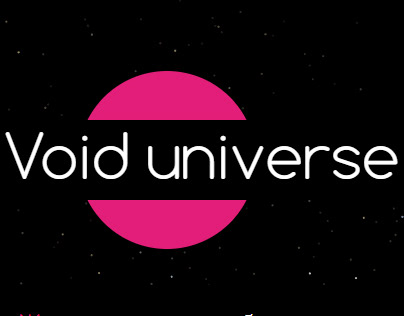 Void universe - video game
