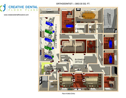 3D Orthodontic Dental Office