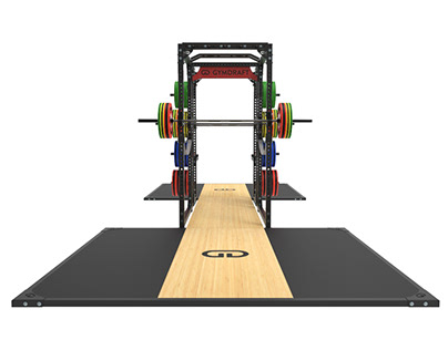 Squat Rack Double Platform