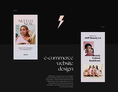 Beauty Branding & E-commerce Website Design