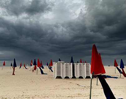 Unusual views of Deauville (France)