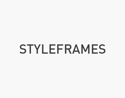 Styleframes