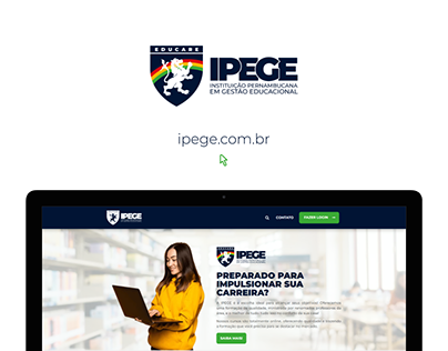 Site de Apresentação de Cursos - IPEGE