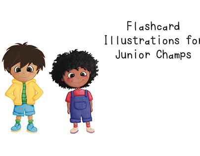 Flashcard Illustrations for Junior Champs