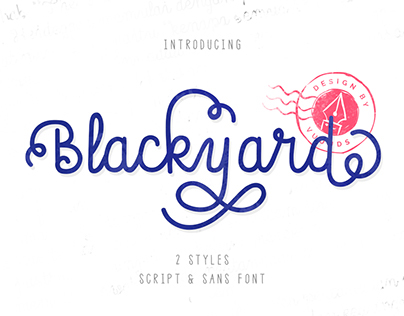 Blackyard Font