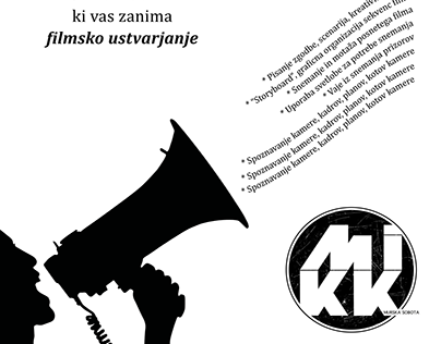 Poster for Mikk Klub Film Workshop