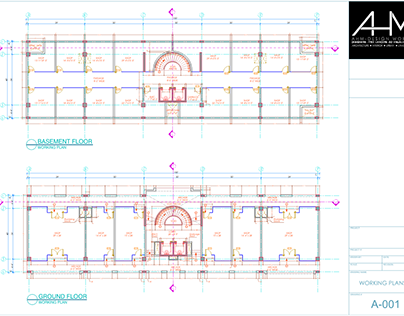 COMMERCIAL BUILDING ARCHITECTURAL DRAWINGS