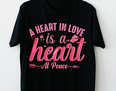 Valentine's T shirt Design