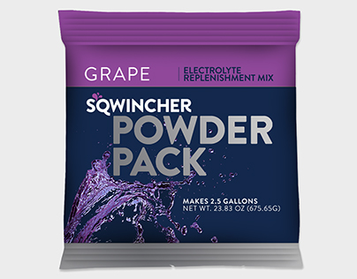 Sqwincher Brand Identity and Packaging