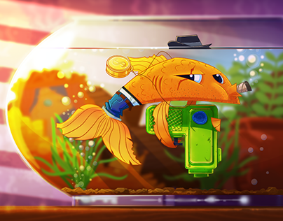 Gangster Goldfish