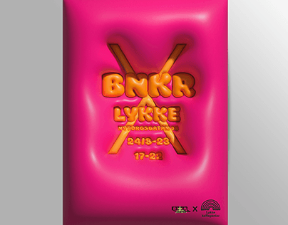 LYKKE Vernissage poster