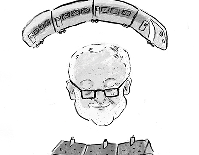Jeremy Corbyn- Editorial/ blog illustration