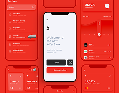 Alfa-Bank – Redesign