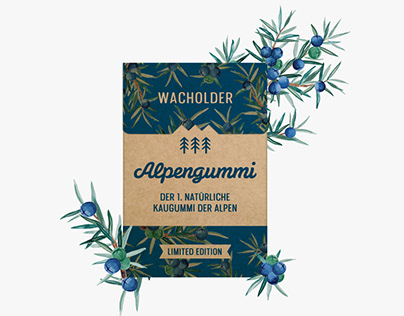 Alpengummi - Package Design