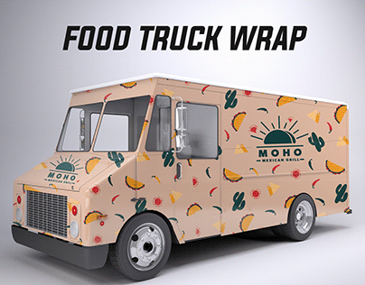 Food Truck Wrap Design