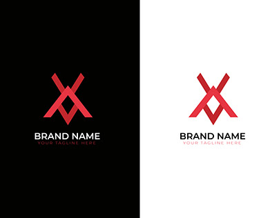 Minimal A Modern Letter logo, Branding logo, Logos,
