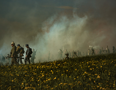 World War I - reconstruction of the battle of Gorlice