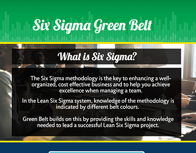 Six Sigma Green Belt Infographic