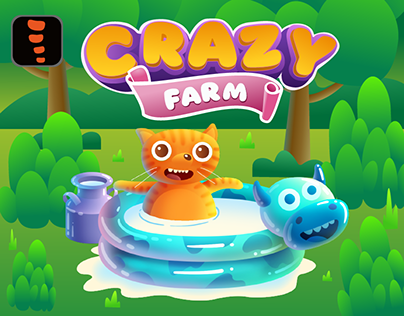 Crazy Farm 2D animations