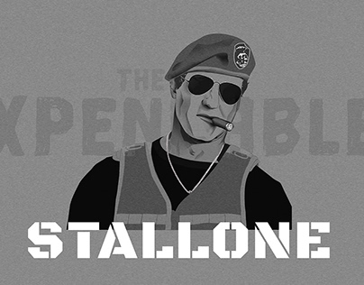 Sylvester Stallone | Poster design | Illustration