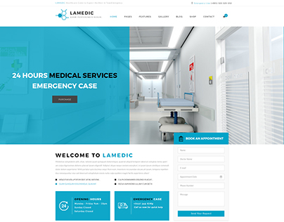 Lamadic - Health & Medical HTML Template