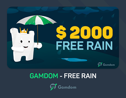 GAMDOM - Free Rain Illustration