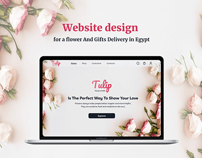 Web Design for Flowers and Gifts