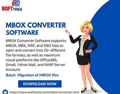 Convert MBOX File with eSoftTools MBOX Converter