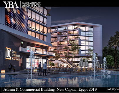 Admin & Commercial Building, New Capital, Egypt 2019