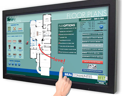 Interactive Touchscreen Presentations