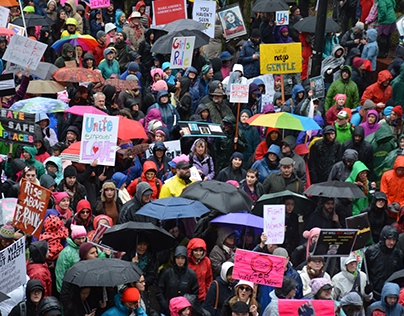 Woman's March Portland Oregon 2017