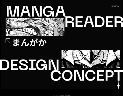 MANGA READER | MOBILE UI/UX DESIGN CONCEPT